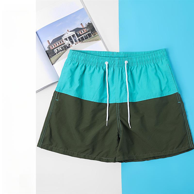 

Свободные спортивные быстросохнущие пляжные шорты, повседневные мужские шорты три четверти XL