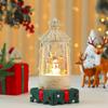 Christmas Crystal Ball Music Box With Snowman Scene For Holiday Decor And Gifts