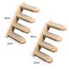 1 Piece Wooden Scratching Climbing Post Climbing Ladder Jumping Platform with Stairs, Climbing Cat Bridge Nest Hammock