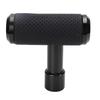Universal T-Car Shift Gear Knob - Replaces Manual/Auto Gear Shifter (Black)
