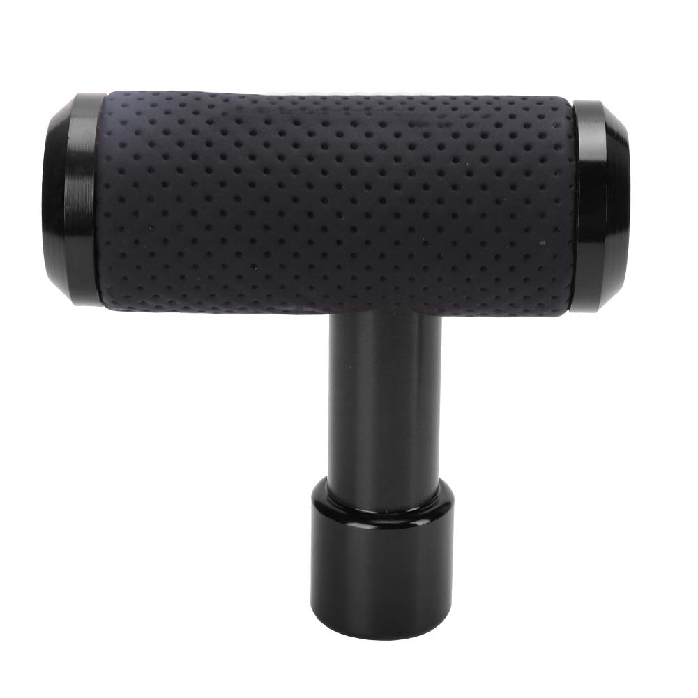 Universal T-Car Shift Gear Knob - Replaces Manual/Auto Gear Shifter (Black)