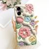 For Oppo A6x 4G CPH2819 5G CPH2783 Phone Case For Oppo A6x Cover Cute Kawaii Luxury Fashion Flowers Cool Painted Silicone Casing