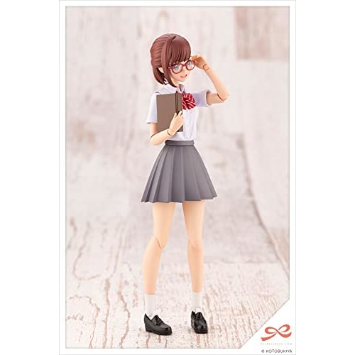 Kotobukiya (KOTOBUKIYA) Sousai Shojo Teien Takanashi Reiwa [Reiho High School, Summer Uniform] 1/10 Scale Plastic Model Kit, Approximately 153mm Tall,
