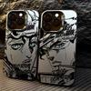 Anime JoJo Bizarre Adventure Phone Case For iPhone 17 16e 16 15 14 13 12 11 Mini Pro Max X XR 8 7 Air Plus Anti Fall Matte Cover