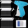 Honoson 1506 Pieces Clothes Tagging Applicator Set, Include Garment Tag Attacher with 5 Steel Needles and 1500 J-Hook Standard Fasteners in 3 Sizes