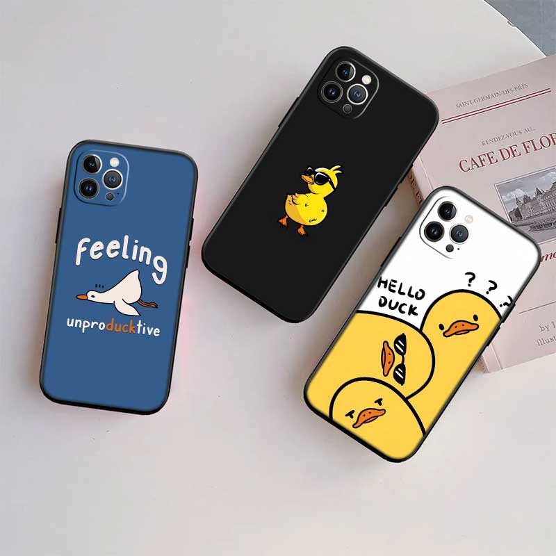 UP27 DUCK Cartoon New High-End Shell Phone Case for Xiaomi Poco C40 C50 C51 C55 C65 C71 C75 F3 F5 F6 F7 M2 M3 Pro Ultra