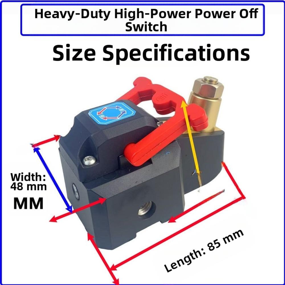 

Heavy Duty Disconnect Switch for Vehicle Battery Power Suitable for Positive and Negative Terminals with Brass Conductive Plates China Mainland