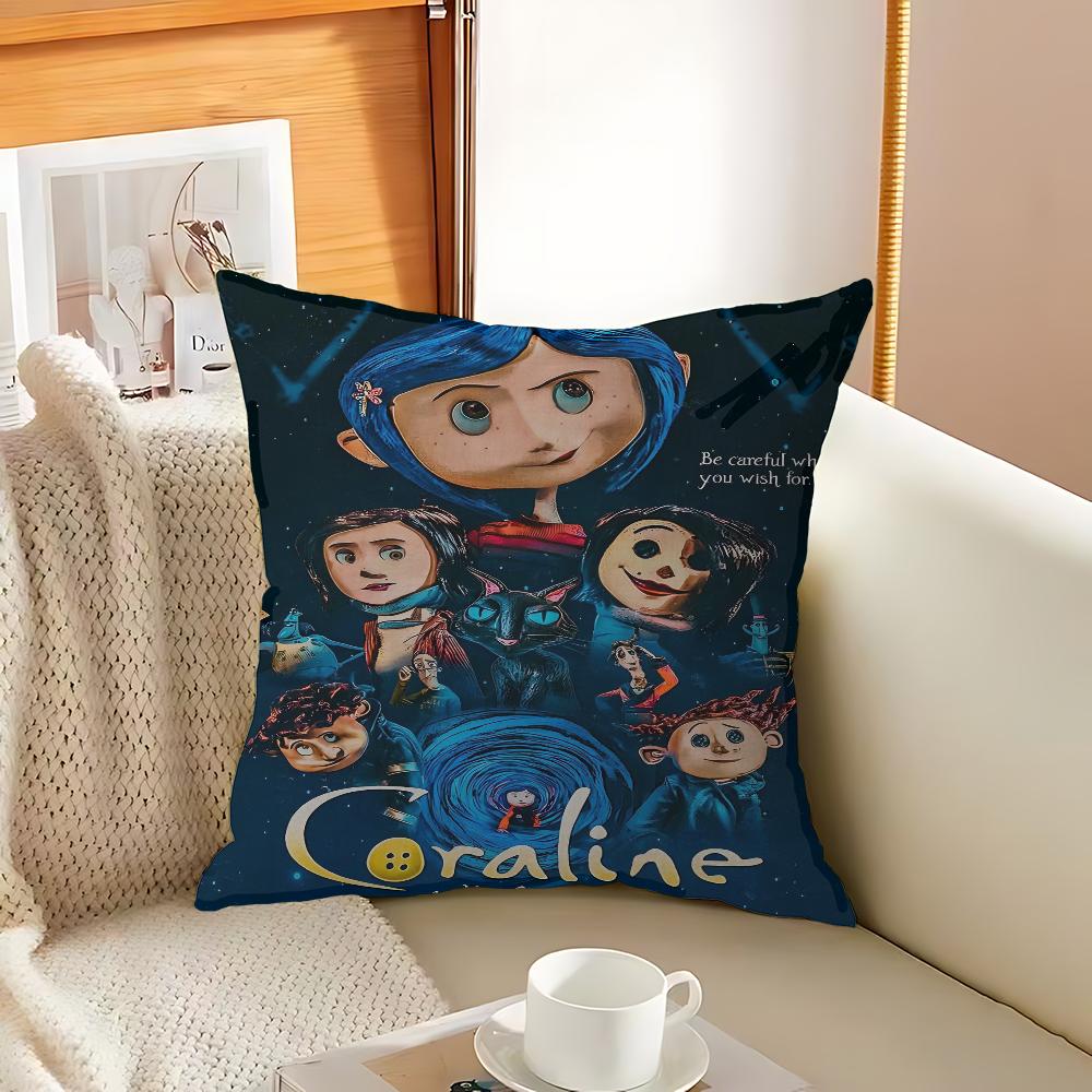 Coraline Cushion Cover 30x50 Polyester Sofa Cushions Decorative Throw Pillows Home Decoration Pillowcover