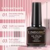 8ml Nail Gel Polish Kit 60pcs Full Set Box Glossy Long-lasting UV Gel Base Top Coat