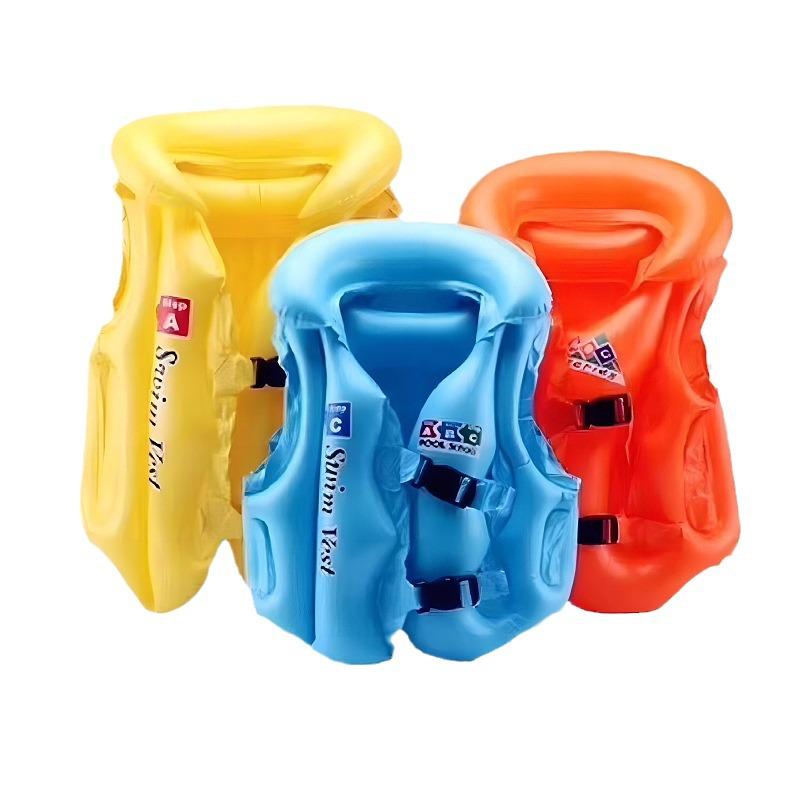 Children's Inflatable Buoyancy Swimsuit Life Jacket for Swim Training & Drowning Prevention