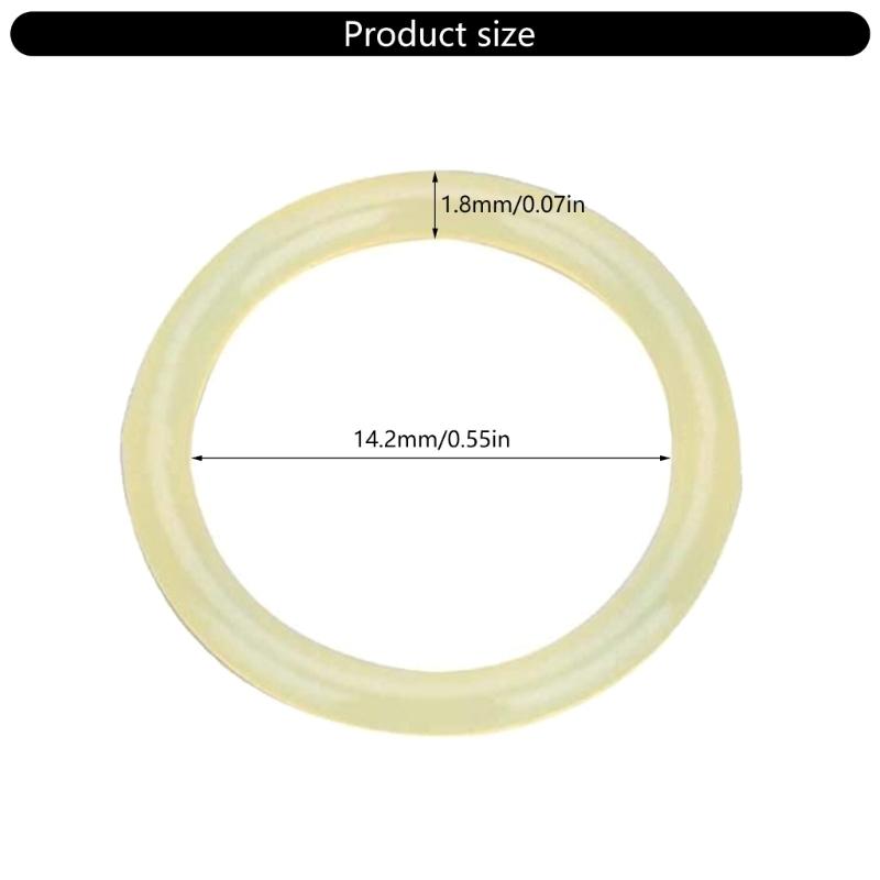 10Pcs Rubber O-Rings Assortment Kits Sealing Washer Plumbing Gasket Resist Oil and Heat O Rings Plumbing Washer
