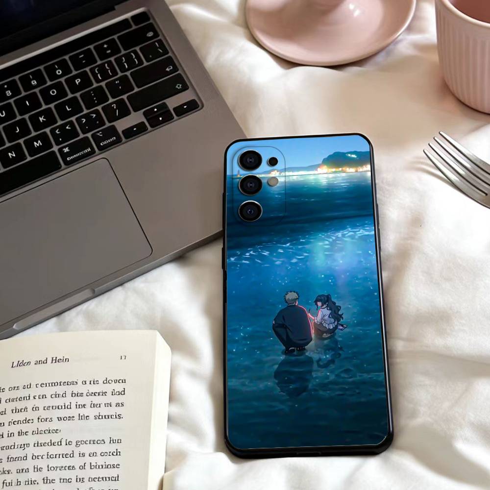 The F-Fragrant Flower B-Blooms with Dignity Phone Case For Samsung S25,24,23,22,30,21,10,9,Ultra,Plus,Lite4,5 G Soft Black Case