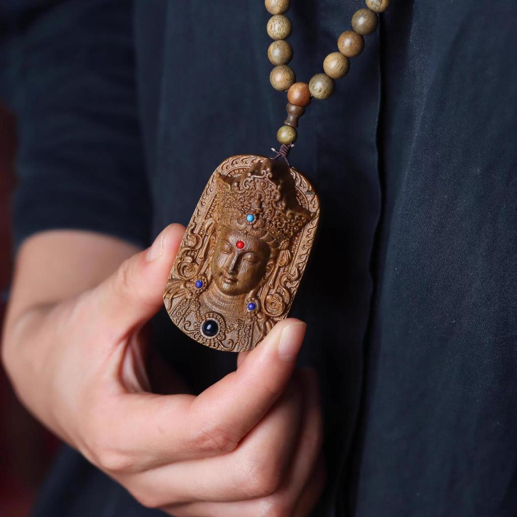 Chengui Zhao Gongming Martial God of Wealth Pendant Necklace – Five Ways God of Wealth Design for Men and Women