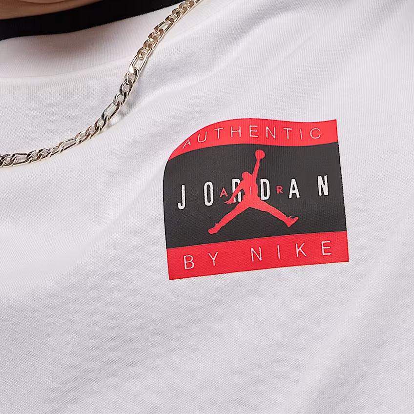 Jordan Comfortable Versatile Fashionable Trendy Fitted Drop Shoulder Short Sleeve T-Shirt Men tops IF5619-100