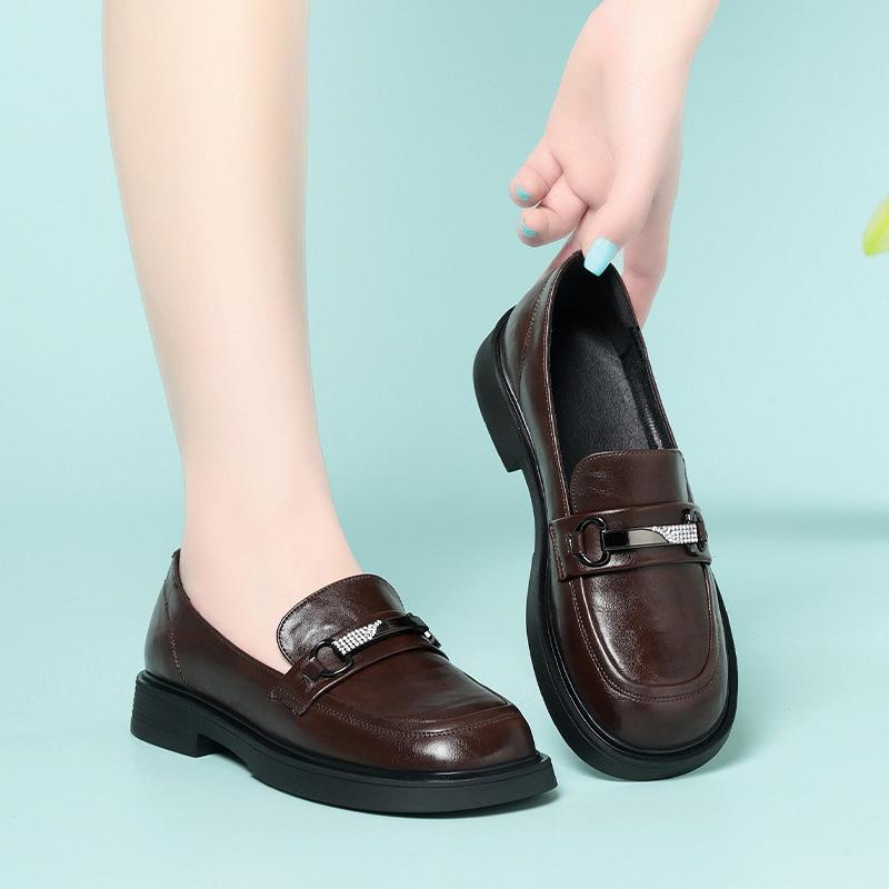 Spring Autumn Lightweight Soft-Soled Lazy Loafers For Middle-Aged And Elderly People Fashionable Casual Versatile Comfortable