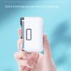 Electric Nail Clipper 2 In 1 Nail Clipper File Portable Efficient Nail Trimmer Multifunctional Nail Care Tool for Home Travel