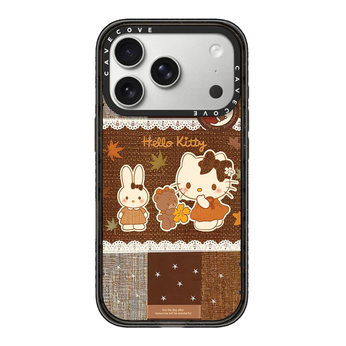 

Melard Brown Maple Leaf My Melody MagSafe Phone Case for iPhone 17 Pro Max iPhone 16 Plus