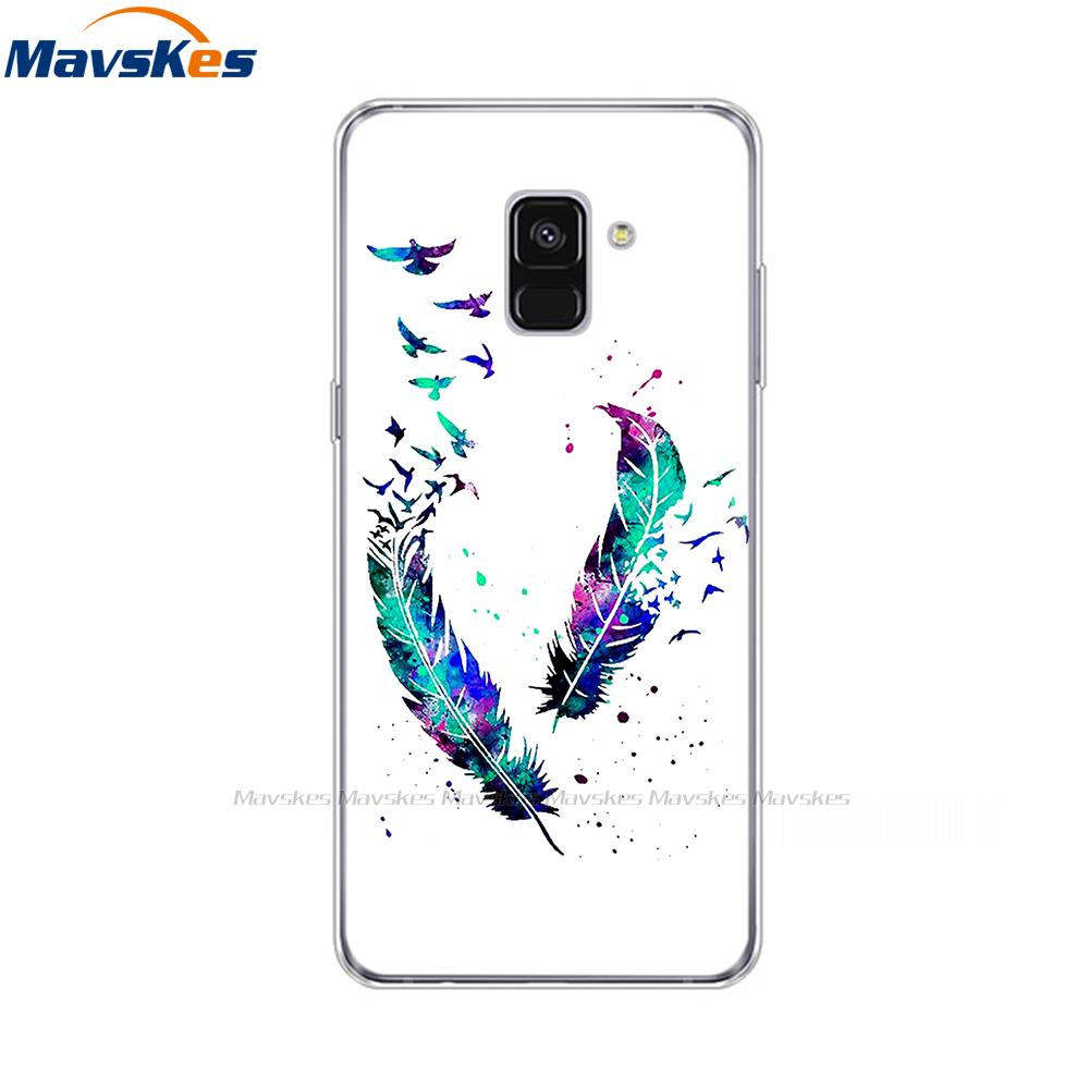 For Samsung Galaxy A8 2018 Case A530 Silicone Cover For Samsung A8 Plus 2018 A730 Soft TPU Case For Galaxy A8 A 8 Phone Shell