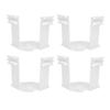 4pcs Bed Sheet Holders Anti Slip Bed Sheet Rack Keep Sheets Firm Tight Universal Fit Dual Purpose Rotatable Sheet