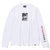 Don't Follow the Wave Basketball Long Sleeve T-Shirt, Size M, White, SMT23112