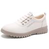 Flat bottom non-slip mother casual shoes spring and autumn models leather not tired feet single shoes comfortable travel