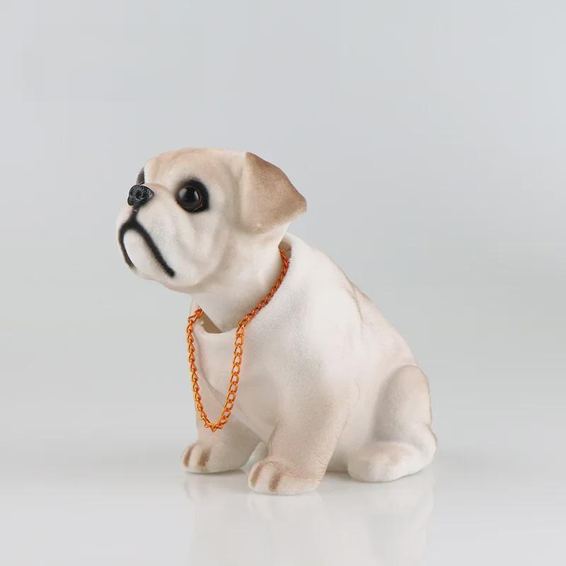 

Украшение в виде собаки-болванчика из смолы: Симпатичное мультяшное украшение автомобиля Standard