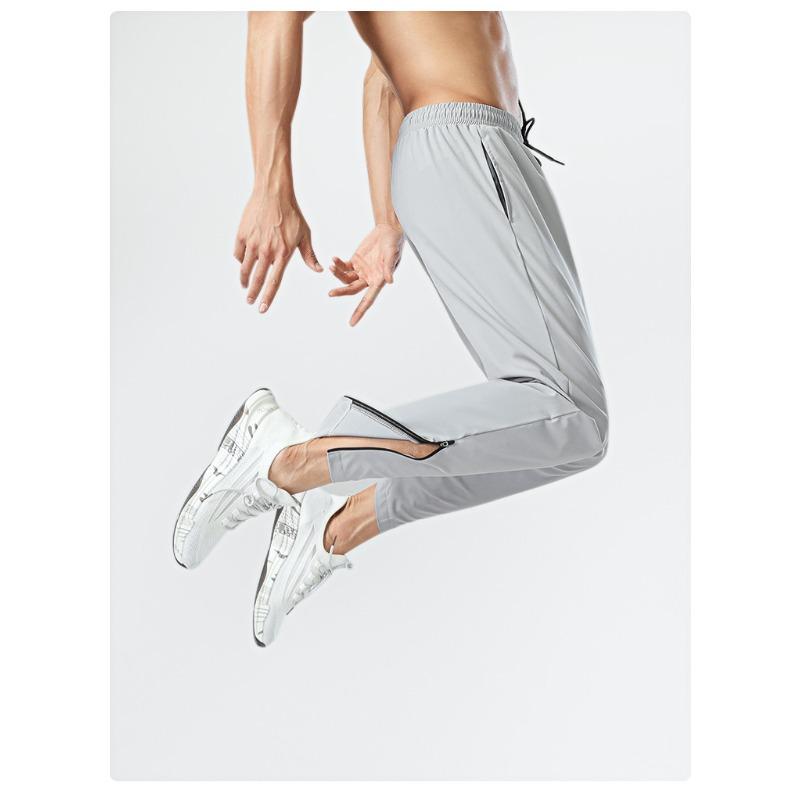 Summer Men's Loose Fashion Casual Thin Section Full-body Elastic Sports Pants Men S Casual Pants Clothing Leisure Trouser