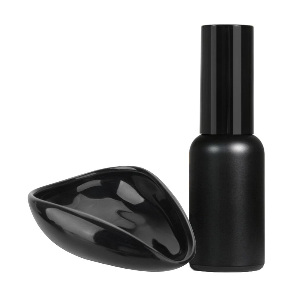 Ceramic Coffee Bean Measuring Cup Sprayed Bottle Set Coffee Dosing Tray Coffee Brewing Equipment Suitable for Coffee