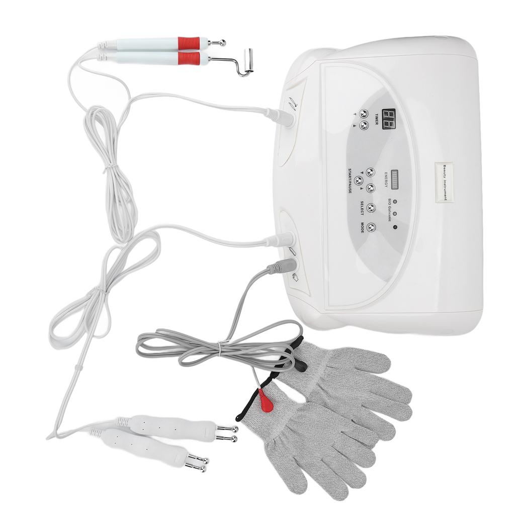 Electrodes Skin Lifting Machine Facial Tightening Device with BIO Electric Gloves