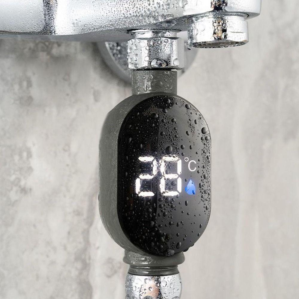 Waterproof LED Display Thermometer Precise Measurement Bath Water Thermometer  Bathroom Safety