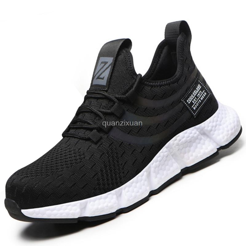Fashion Lightweight Safety Shoes Men Puncture-Proof Work Safety Shoes For Man Steel Toe Shoes Work Boots Men Work Shoes Industrial 36-48