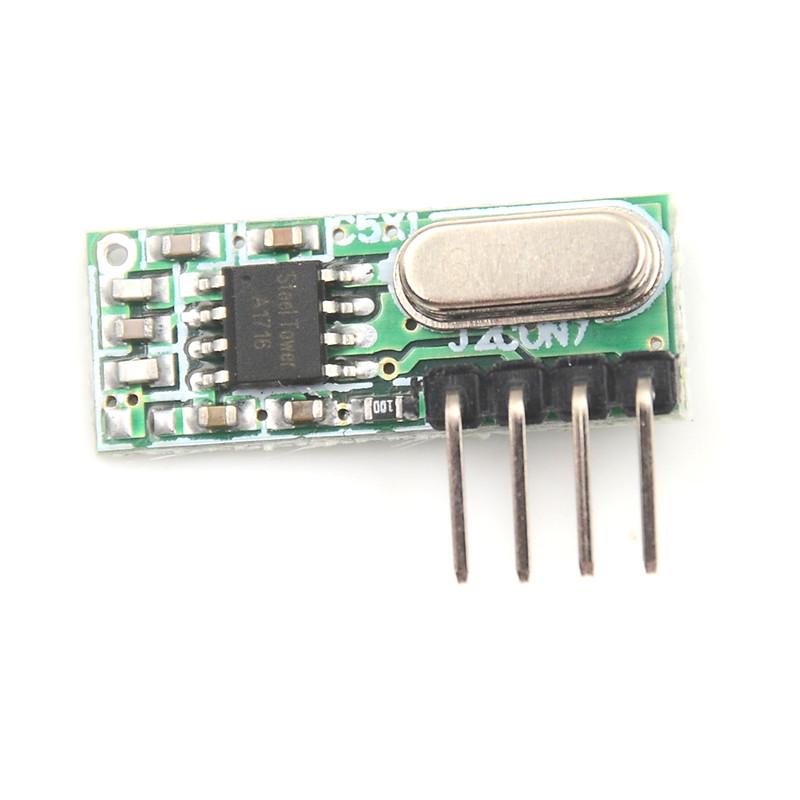 

433 Mhz 1CH RF Relay Receiver Universal Wireless Remote Control Switch Micro Module LED Light Controller DC 3.6V-24V DIY