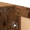 Wall Cabinet with Vintage Wood Look 69.5 x 34 x 90 cm Wood Based Material