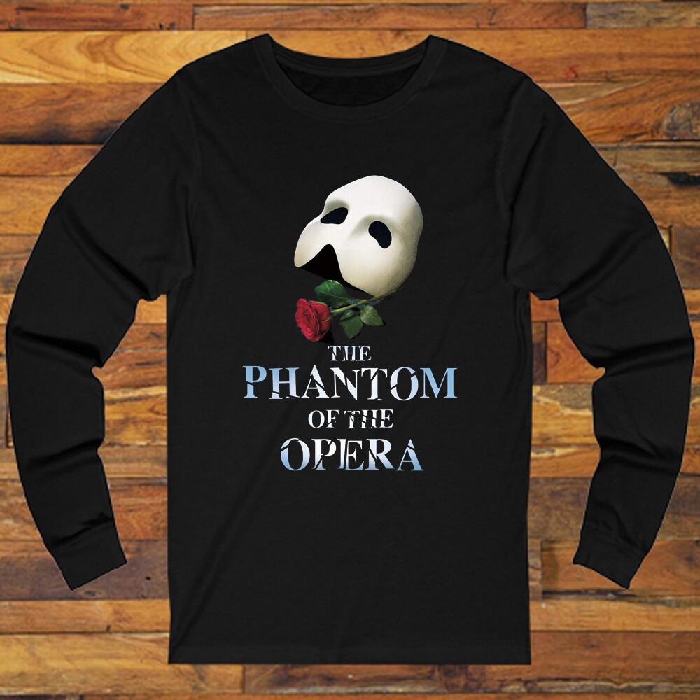 Phantom of The Opera Broadway Musical Mens Black S-3XL S