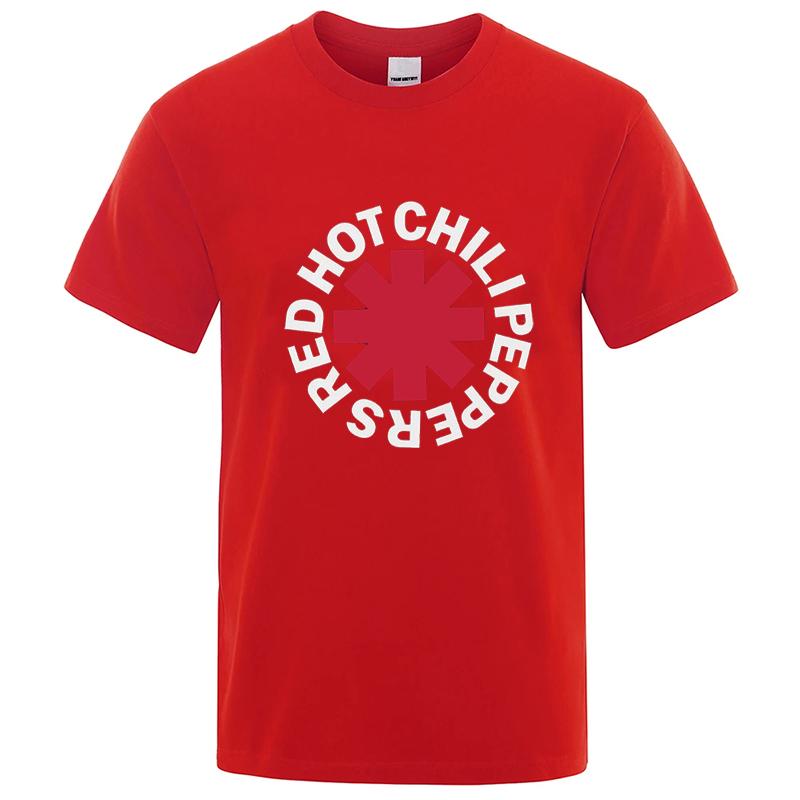 Red Hot Chili Peppers Vintage Distresed Asterisk Tshirt Women Men Streetwear Short Sleeve Casual Fashion O-neck Cotton Tops