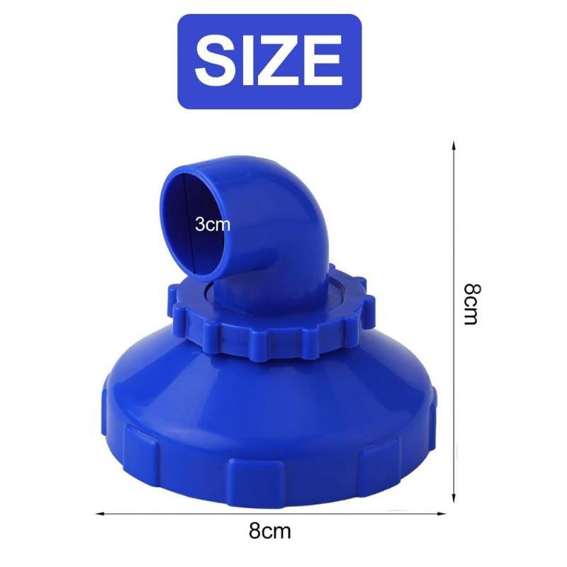 1/2Pcs Pool Inlet Nozzle For 360 Degree Rotatable For Intex Outlet Airstone Accessory Garden Outdoor Pool Accessory Nozzle