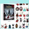 Hollow Knight Silksong Christmas Themed Acrylic Ornaments Set For Holiday Decor