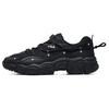 Cat Paw 2.0 Sports Fashion Comfortable Fabric Synthetic Leather Low-Top Casual Running Shoes Eighth Generation Women Sneaker Black F12W134108FBK