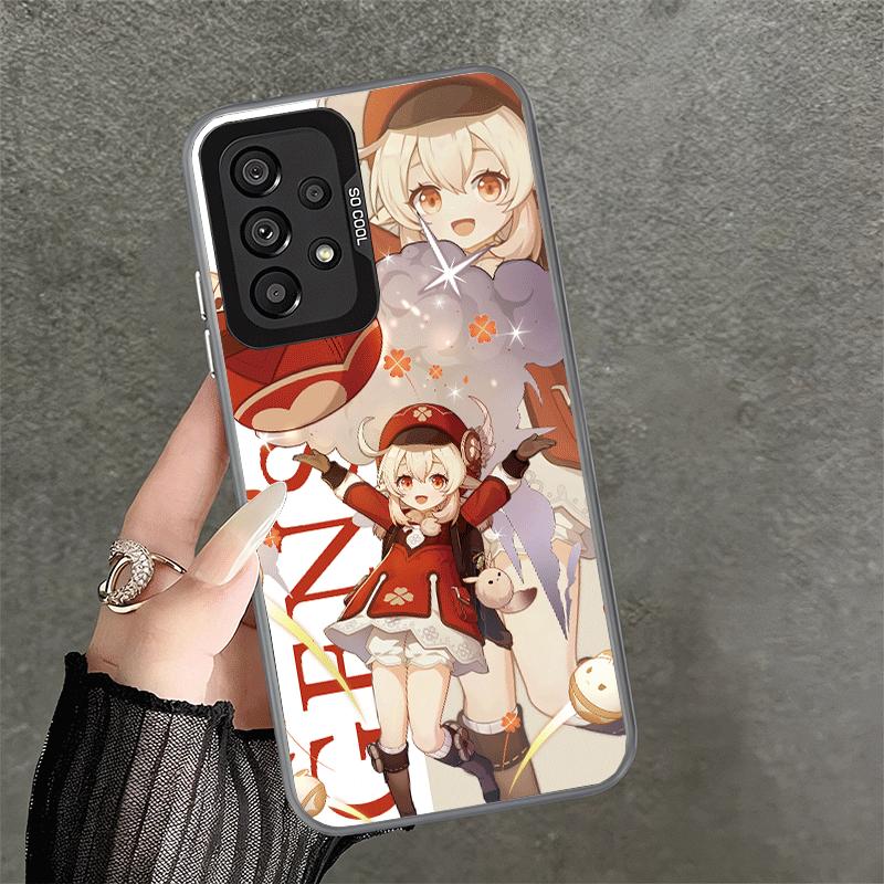 Genshin Impact Anime Soft Phone Case for Samsung A17 A16 A15 A14 A13 A57 A56 A55 A54 A53 A37 A36 A35 A34 A33 A26 A25 A24 A23 A52