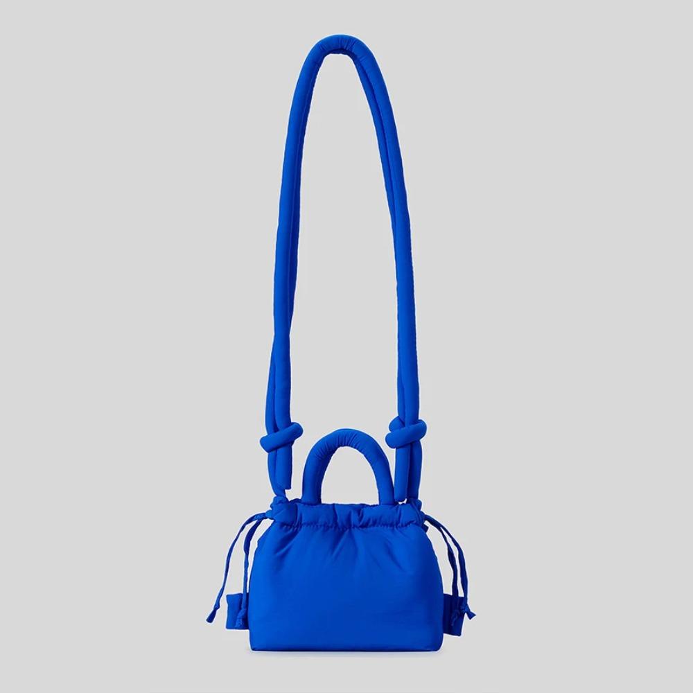 Soft Puffer Tote Bag Nylon Down Padded Cotton Shoulder Bag Mini Crossbody Bag Lady Handbags Women Fashion Shopping Bag 6Colors