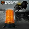12 24V 48v 60 80v Lampeggiante Stroboscopico Luminoso 30 LED da Tetto Luce di Emergenza per Carrelli Elevatori ambra blu rosso
