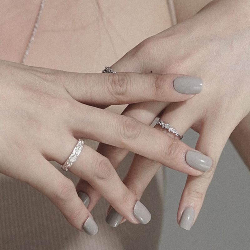 

tomorrowobject Breeze moment. ring 04 antique silver