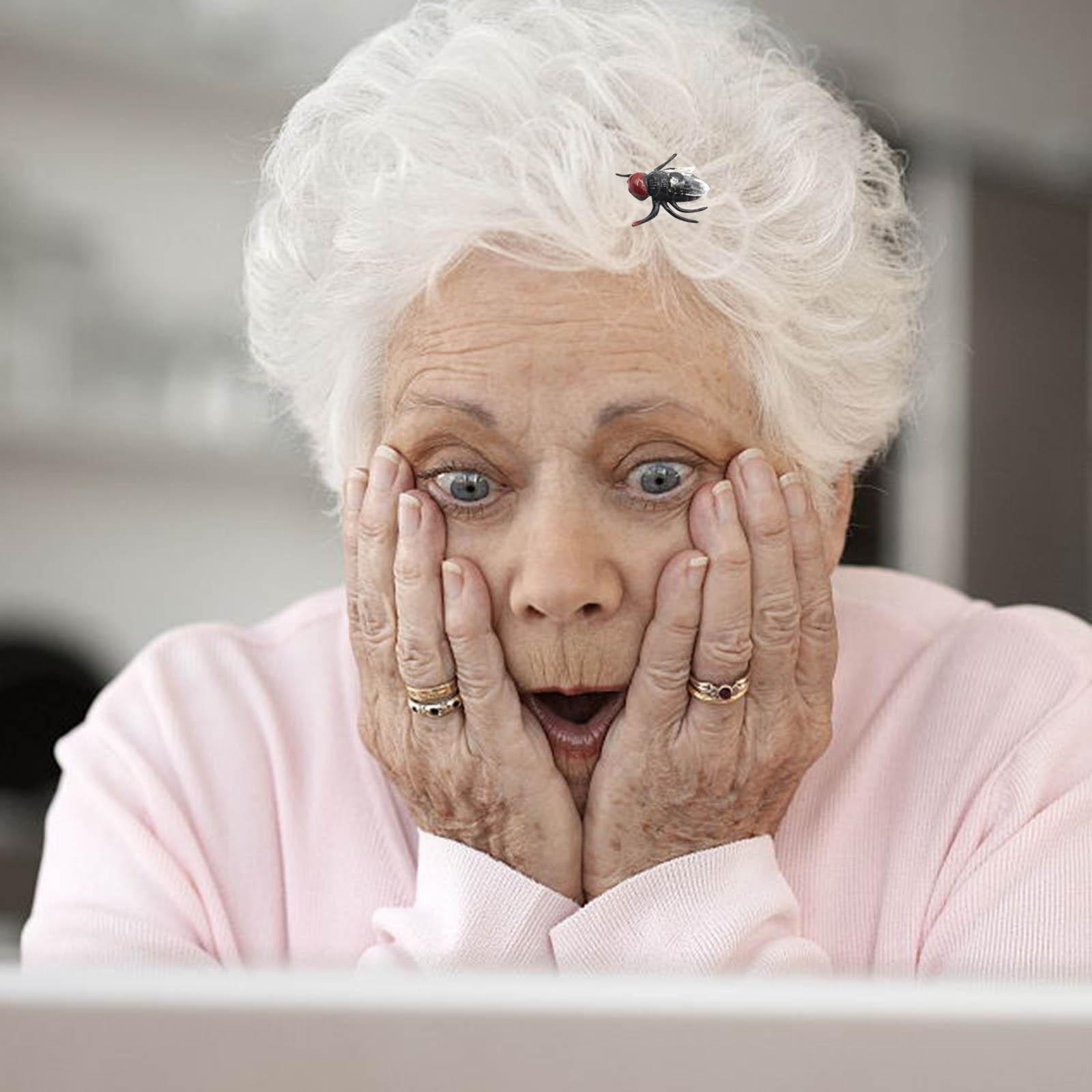 Пластиковые игрушки Поддельные мухи Поддельные пластиковые игрушки-мухи-насекомые — фото 4