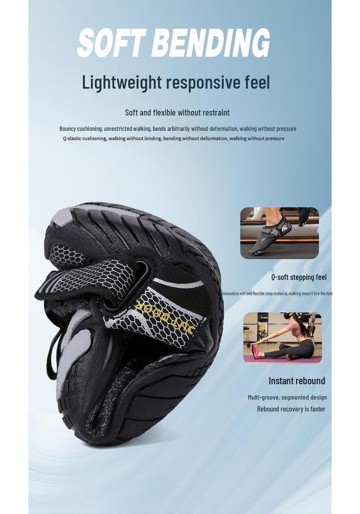 Schnelltrocknende rutschfeste Wasserschuhe - Atmungsaktive Fünf-Finger-Schuhe für Outdoor-Schnorcheln & Strand