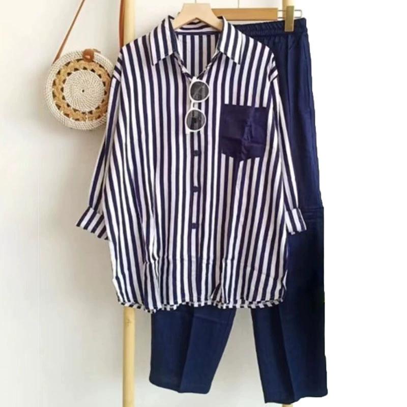 

Весенне-осенний женский комплект из хлопка с длинными рукавами, брюки из двух предметов, простая повседневная домашняя одежда, одежда для сна XXXXXL