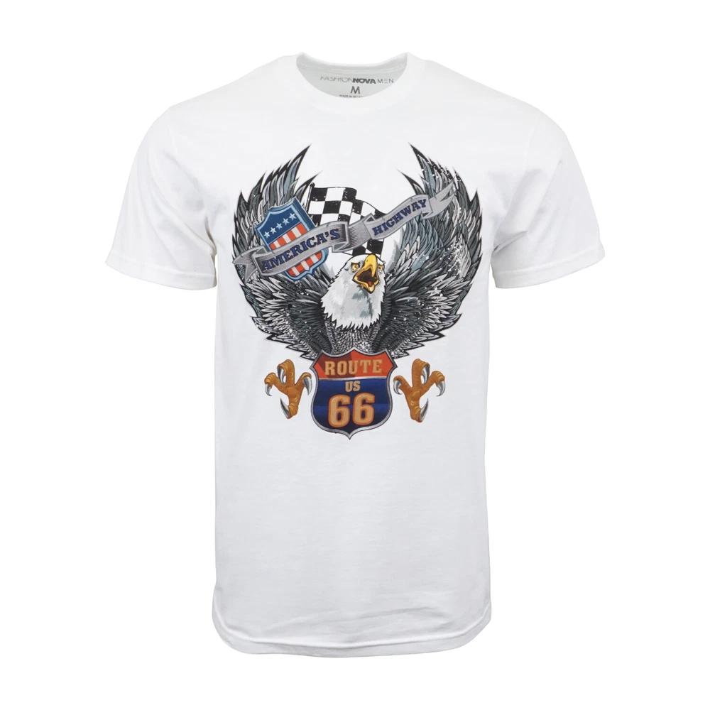 Fashion Nova Route 66 Graphic T Shirt S