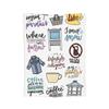 Coperte Plaid in Flanella con Motivo del Film Gilmore Girls Coperte per Casa Auto Tappeto da Letto Super Morbido,