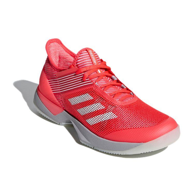 Adidas Adizero Ubersonic 3 Low Tennis Shoes Women Sneakers Red CG6442