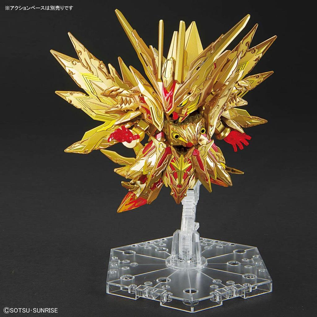 BANDAI SPIRITS SDW HEROES Superior Strike Freedom Dragon Plastic Model Pre-Colored