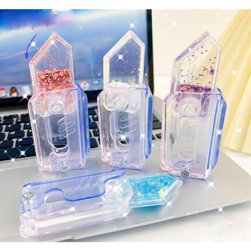 Trendiger Karottenmesser Schlüsselanhänger Lustiges Stressabbau-Spielzeug für Paare und Freunde